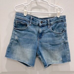 Gapkids girl size 12 distressed midi shirt with raw hem